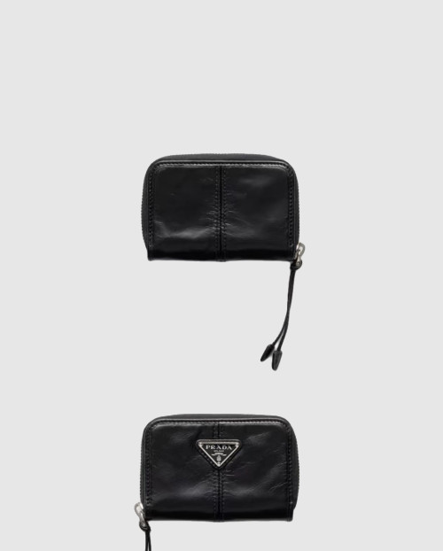 [PRADA-프라다]가죽 동전 카드 지갑 2MM003