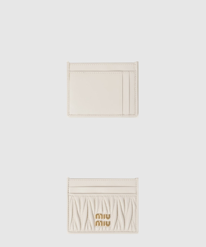 레플리카|이미테이션 miumiu-미우미우마테라쎄-가죽-카드지갑-5mc076