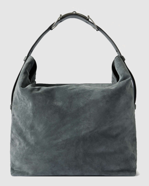 [GUCCI-구찌]베아트릭스 홀스빗 장식 트리밍 스웨이드 토트백 850546