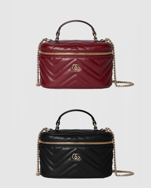 [GUCCI-구찌]GG 마몽 미니 배니티 백 ‎837454