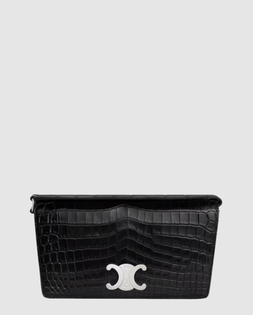 [CELINE-셀린느]크로커다일 엠보싱 크로스바디백 199284