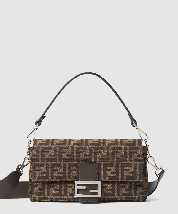 [FENDI-펜디]토바코 FF 자카드 패브릭 백 8BR600