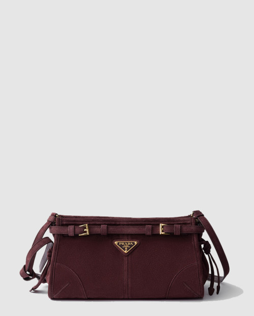 [PRADA-프라다]본니 스웨이드 솔더백 1BH215