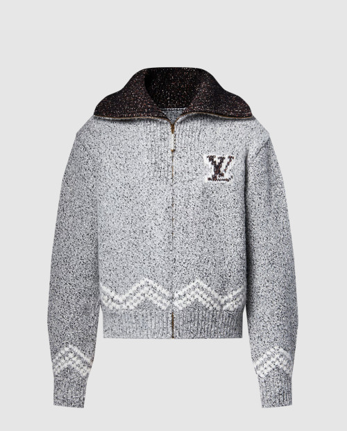 [LOUIS VUITTON-루이비통]지퍼 니티드 블루종 1AIMD0