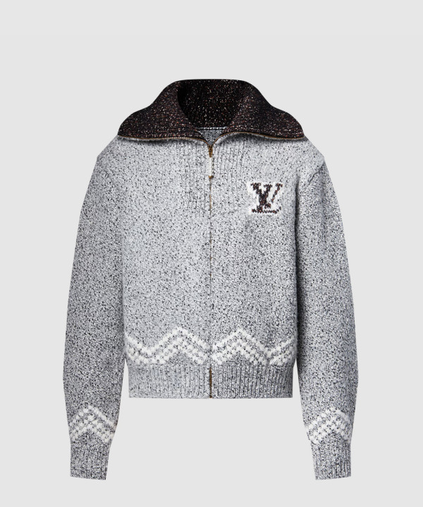 [LOUIS VUITTON-루이비통]지퍼 니티드 블루종 1AIMD0