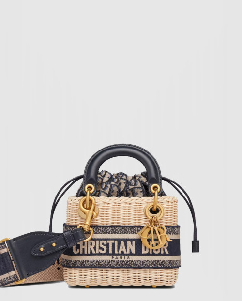 [DIOR-디올]레이디백 미니 M0505