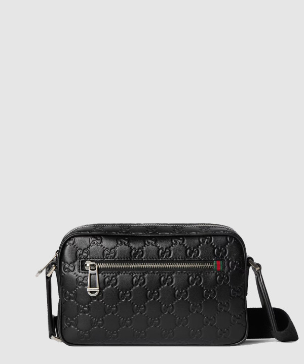 [GUCCI-구찌]다른 스타일 블랙 GG 레더 850242