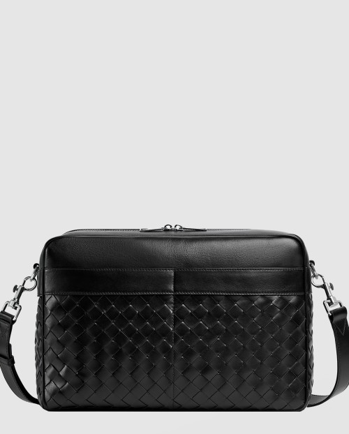 [BOTTEGA-보테가베네타]라지 인트레치아토 포켓 카메라 백 843857