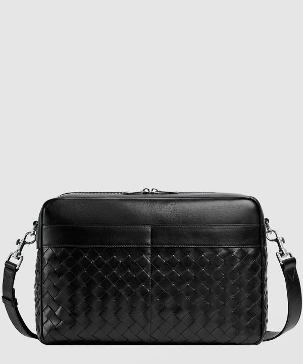 [BOTTEGA-보테가베네타]라지 인트레치아토 포켓 카메라 백 843857