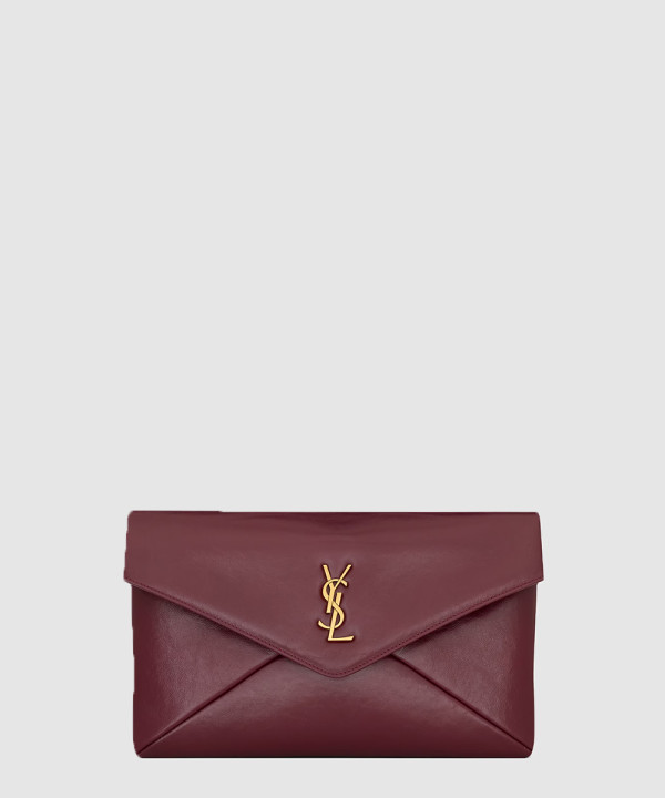 [SAINT LAURENT-생로랑]샤이니 가죽 소재 CASSANDRE 라지 엔벨로프 파우치 769307