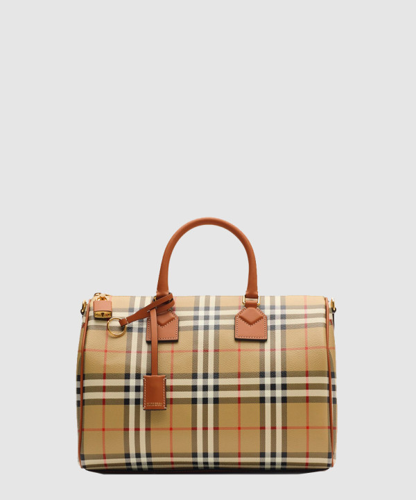 [BURBERRY-버버리]미디엄 체크 볼링 백가격 81190491
