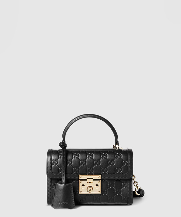 [GUCCI-구찌]자물쇠가 달린 작은 손잡이 가방 848884