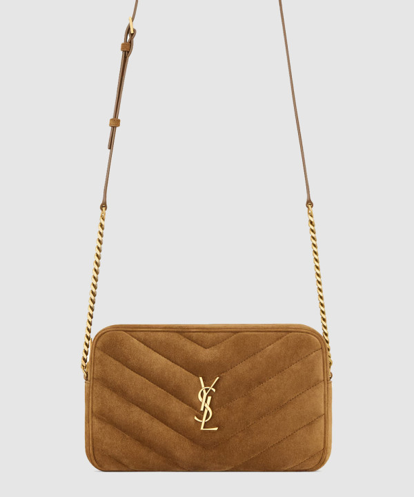 [SAINT LAURENT-생로랑]마틀라세 스웨이드 소재 LOULOU 카메라 백 869468